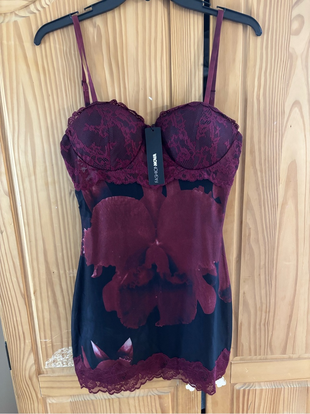 Lace mini dress